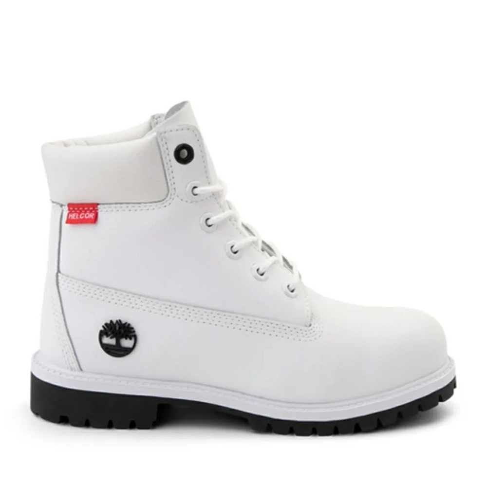 White Timberland Boots W/ Box
